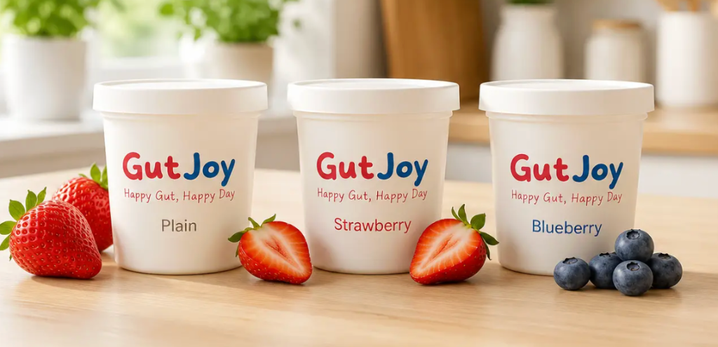 Gutjoy Greek-style Yogurt 130gr - Strawberry