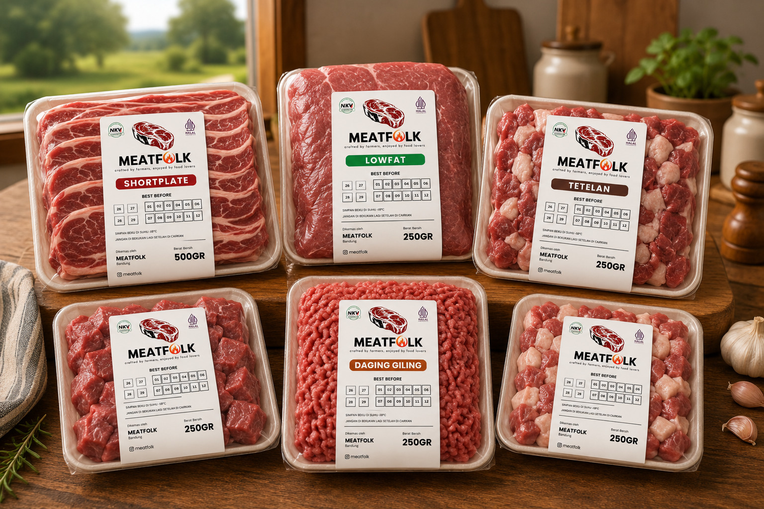 Beef Lowfat Premium 500gr